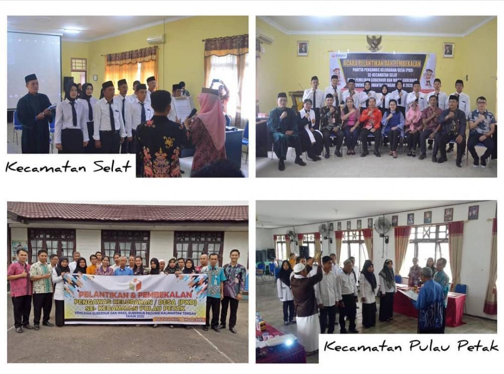 Pelantikan Tahap 2 Pengawas Kelurahan Desa (PKD) di 16 Kecamatan