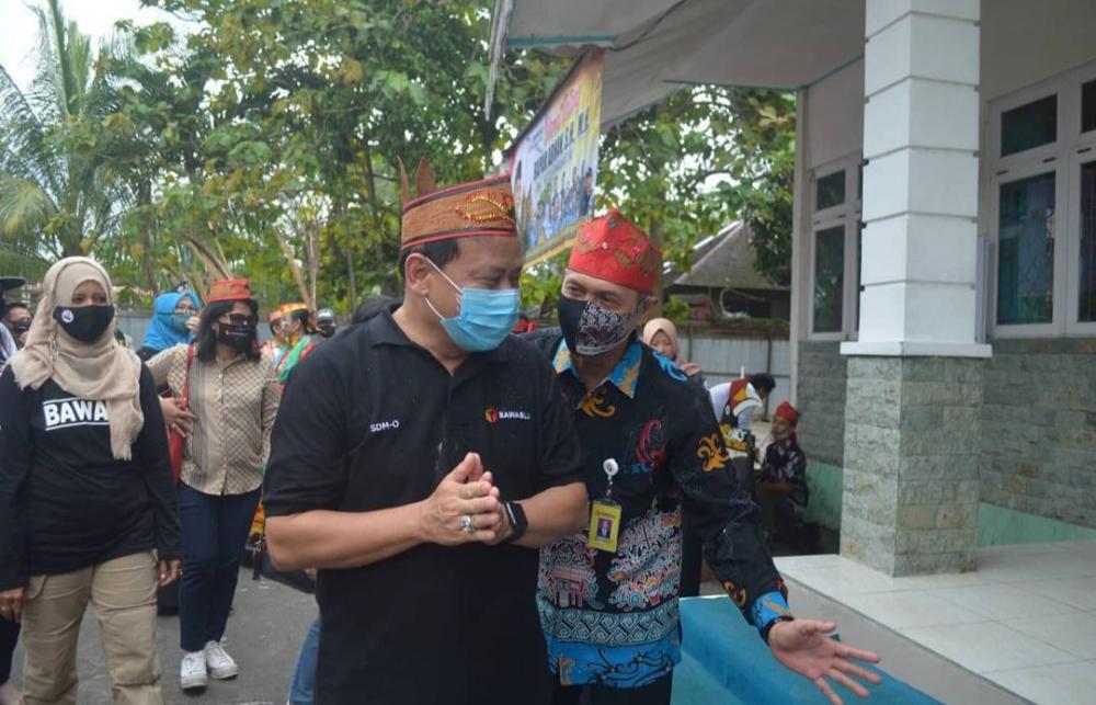 Selamat Datang  Bapak Abhan Ketua Bawaslu Rebuplik Indonesia di Kota Air