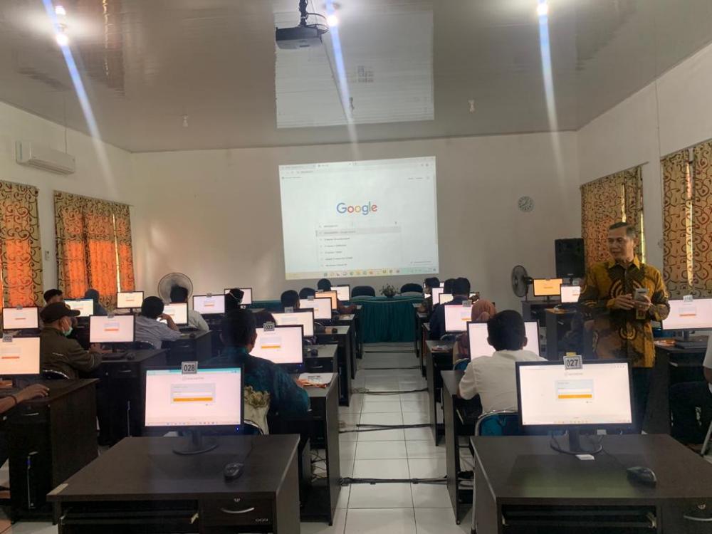 Tes Tertulis Socrative Digelar Untuk Calon Anggota Panwaslu Kecamatan