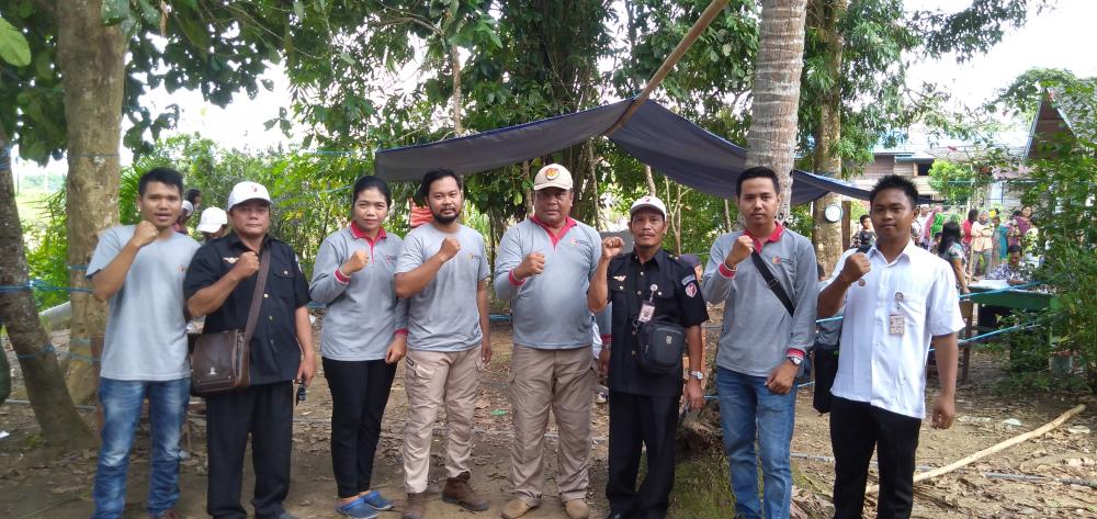 Bawaslu Kabupaten Kapuas Mengawasi Pemungutan Suara Lanjutan di Kecamatan Mandau Talawang