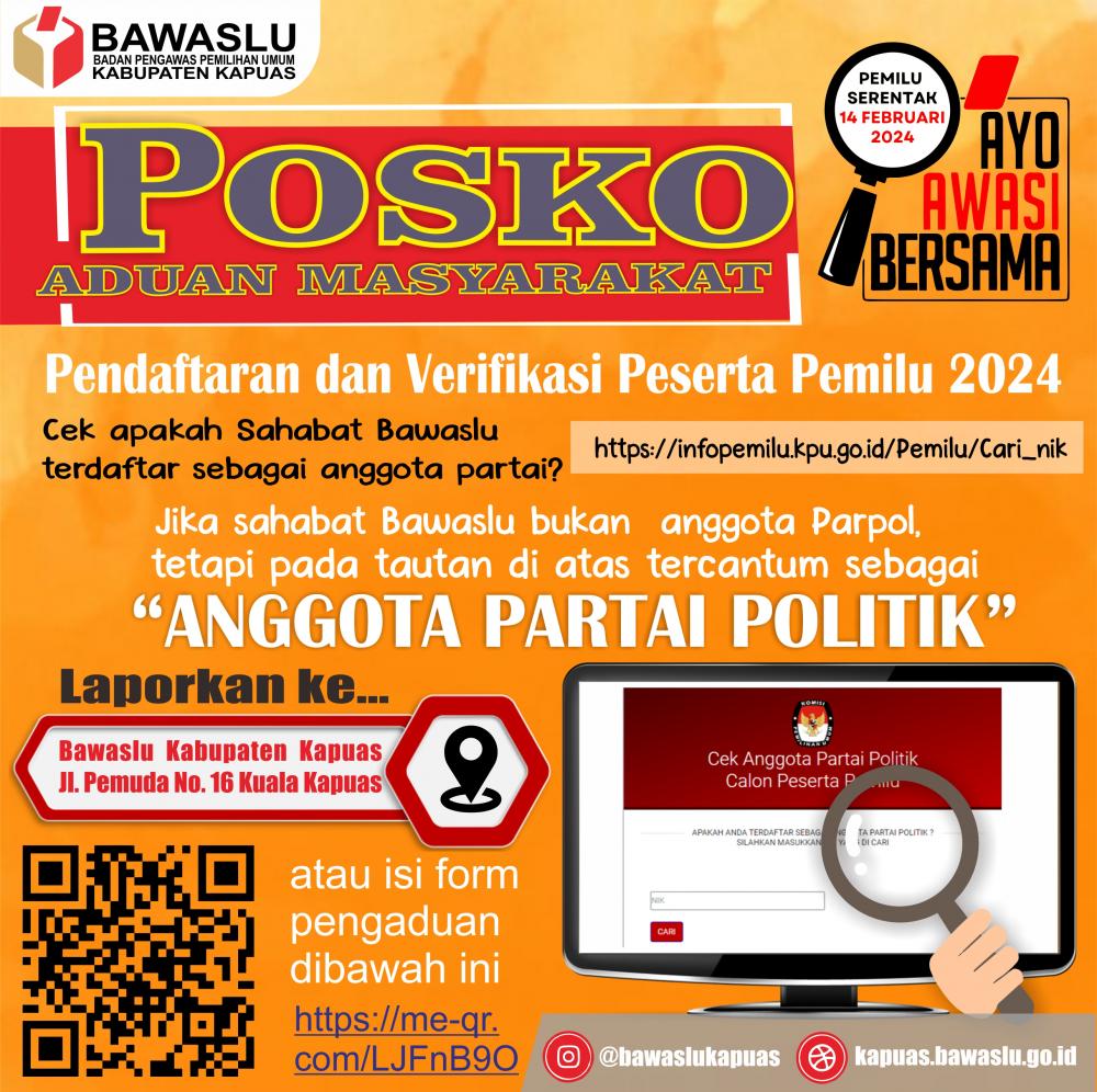 POSKO ADUAN MASYARAKAT