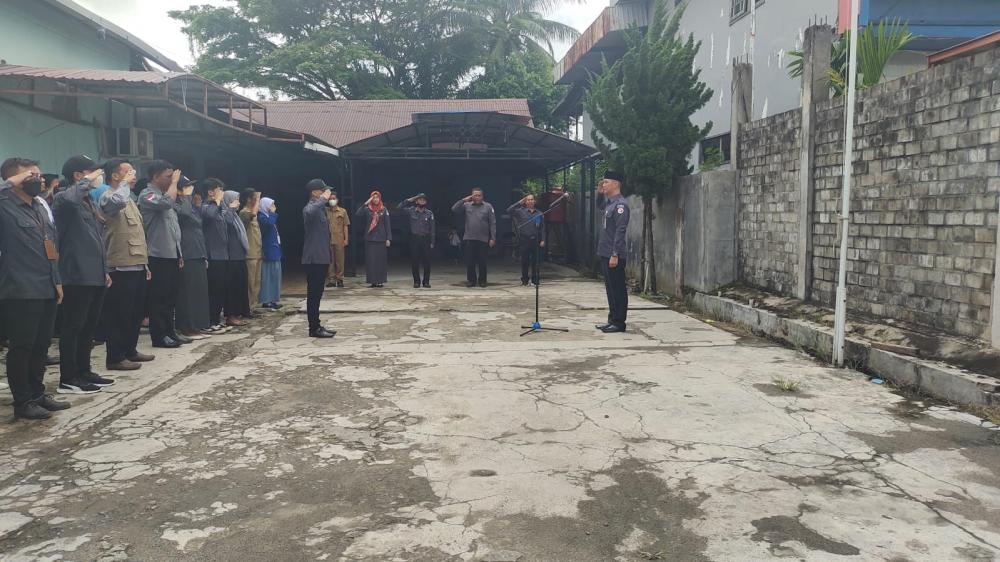 PELAKSANAAN KEGIATAN APEL PATROLI PENGAWASAN KAWAL HAK PILIH MENUJU PEMILU SERENTAK TAHUN 2024