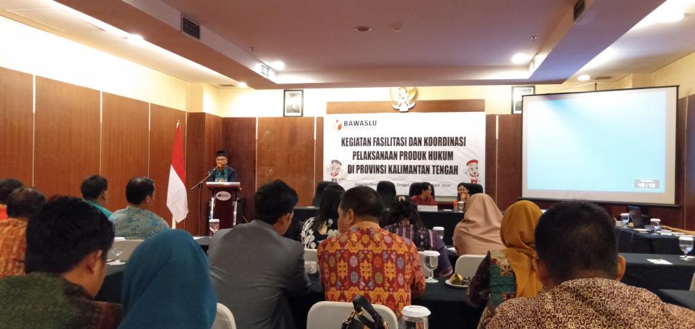 Fasilitasi dan Koordinasi Pelaksanaan Produk HukumÂ di Provinsi Kalimantan Tengah