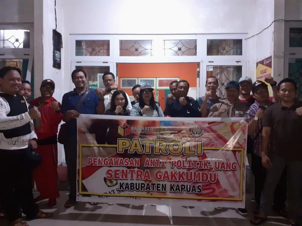 Patroli Anti Uang Sentra Gakkumndu Pada Masa Tenang Pemilu 2019