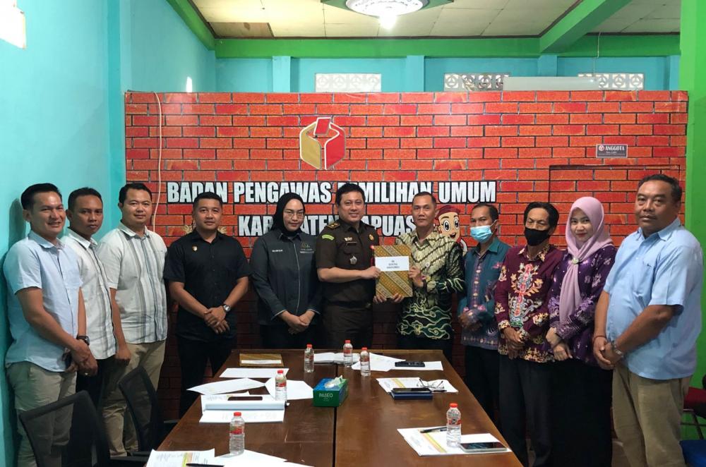 Telah Terbentuk, Sentra Gakkumdu Kabupaten Kapuas Mulai Dengan Rapat Perdana