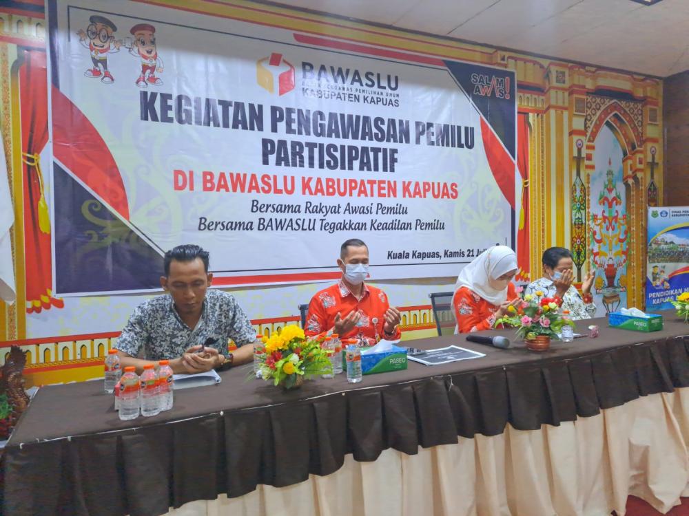 Sosialisasi Pengawasan Pemilu Partisipatif demi Memperkuat Sendi-Sendi Demokrasi