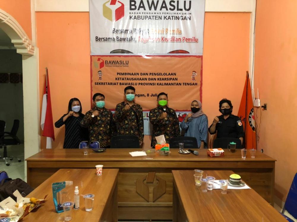Pemantapan Ketatausahaan Dan Kearsipan Bawaslu Provinsi Kalteng - Zona 3