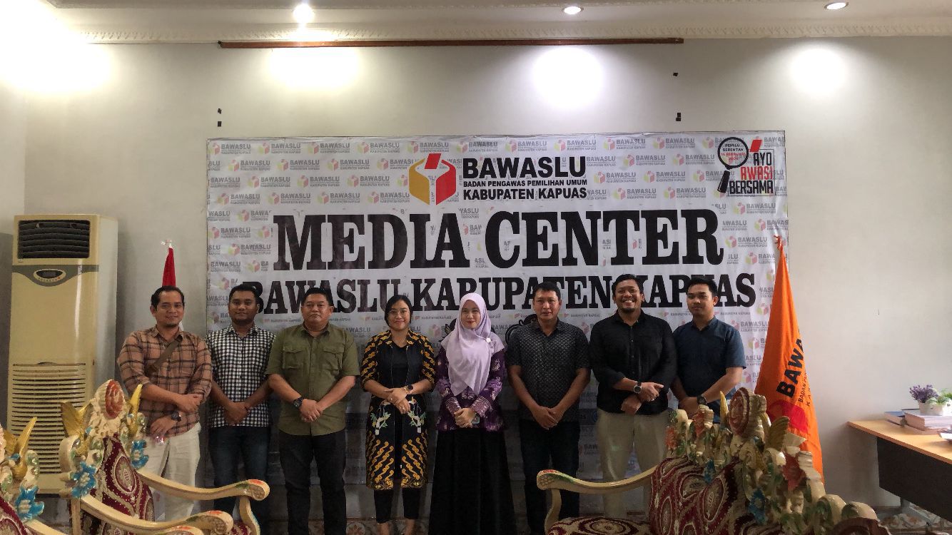 Bawaslu Kapuas bersama Direktorat Intelkam Polda Kalteng