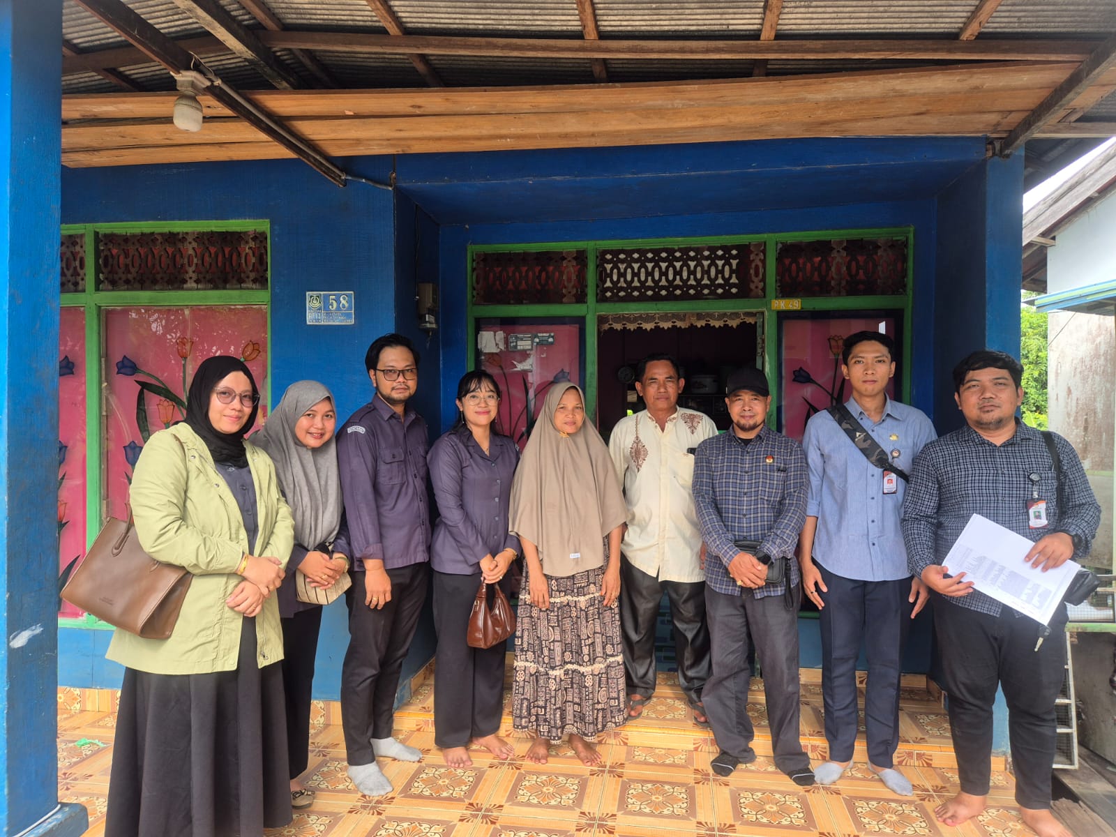 Melakukan Pendampingan Pengawasan Coktas (Coklit Terbatas) ke Selat Hulu Bersama KPU Kab. Kapuas