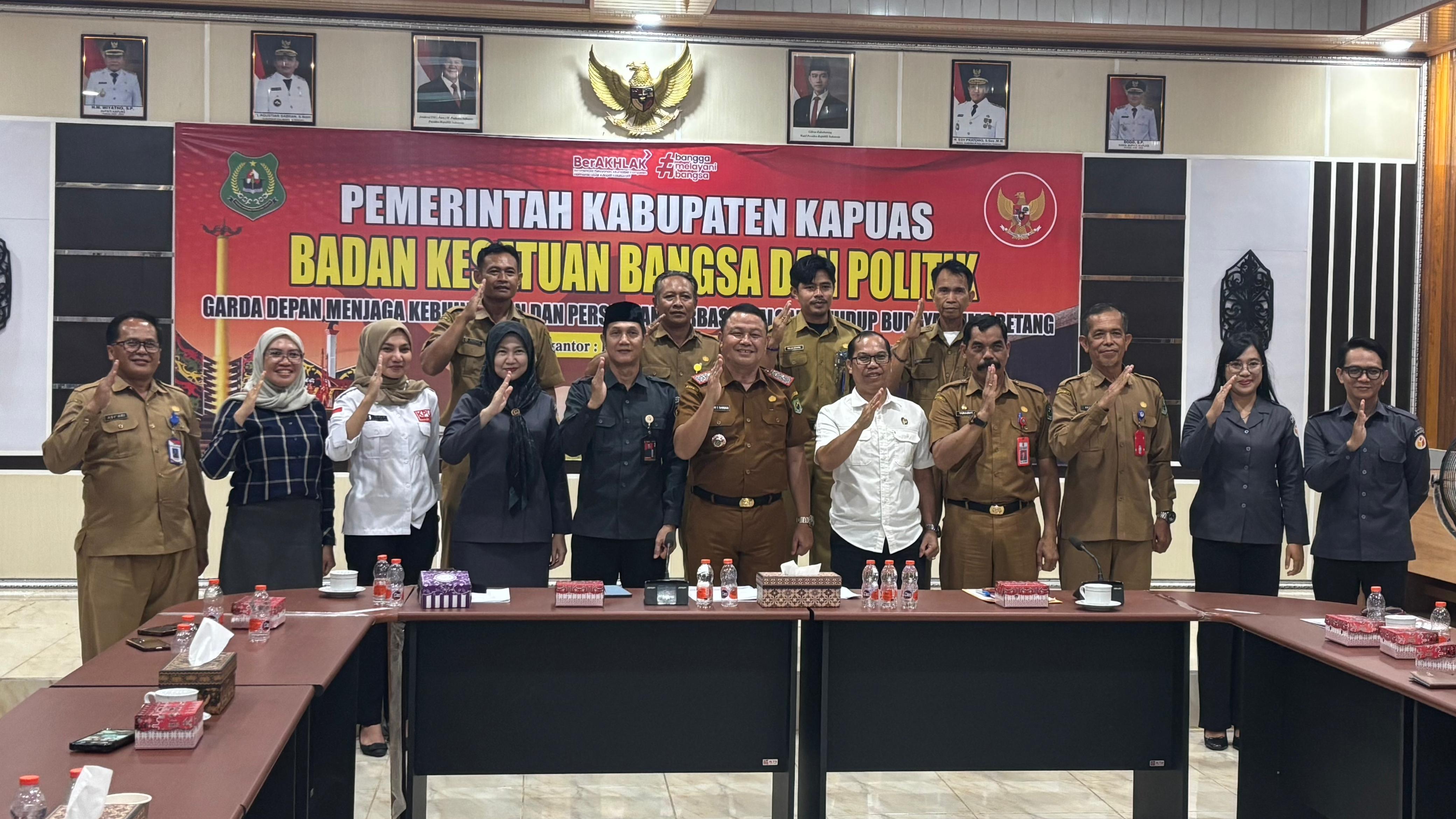 Pemkab Kapuas Bentuk Pokja Pendidikan Politik Terpadu