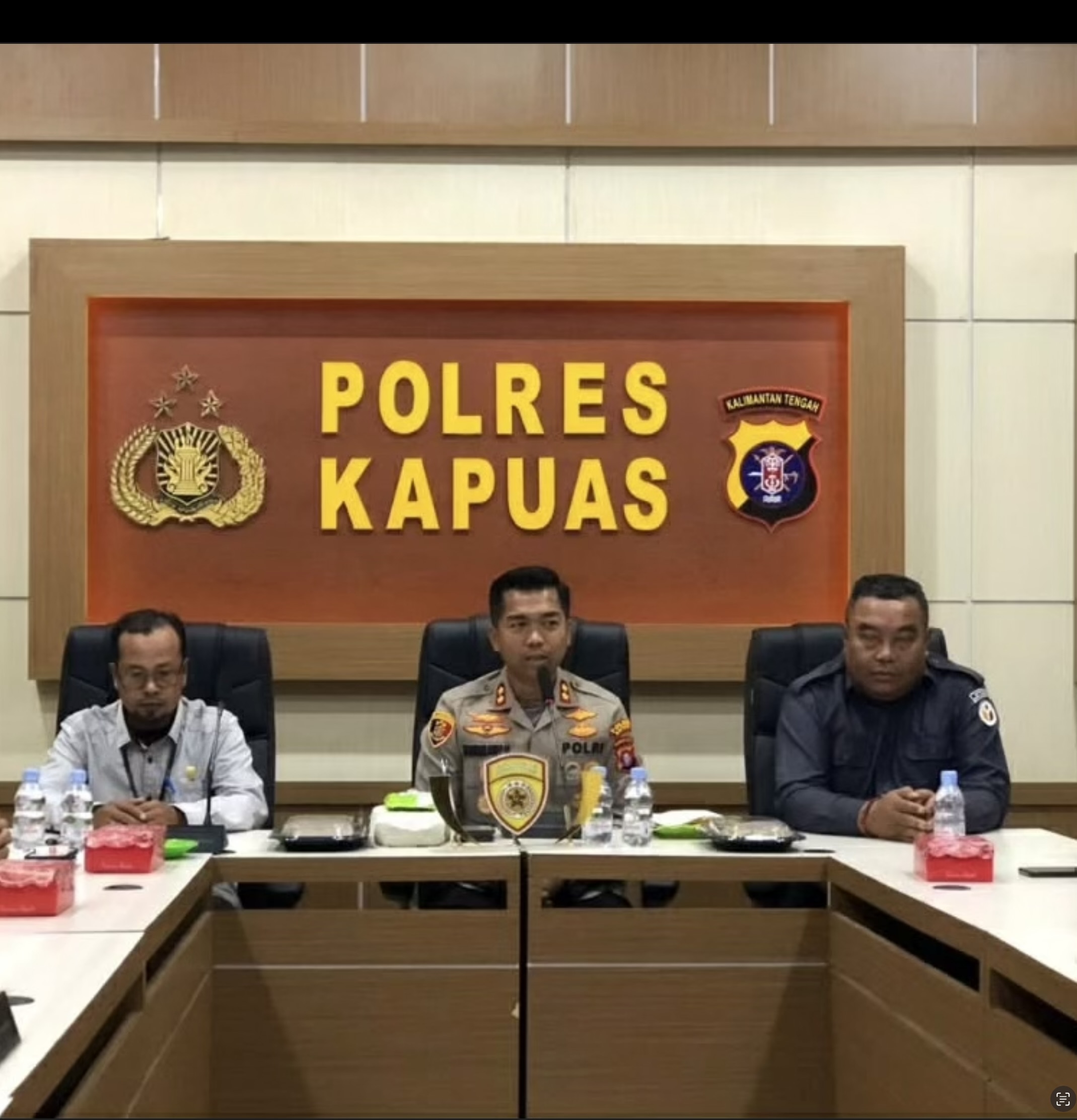 MoU bersama Polres Kapuas
