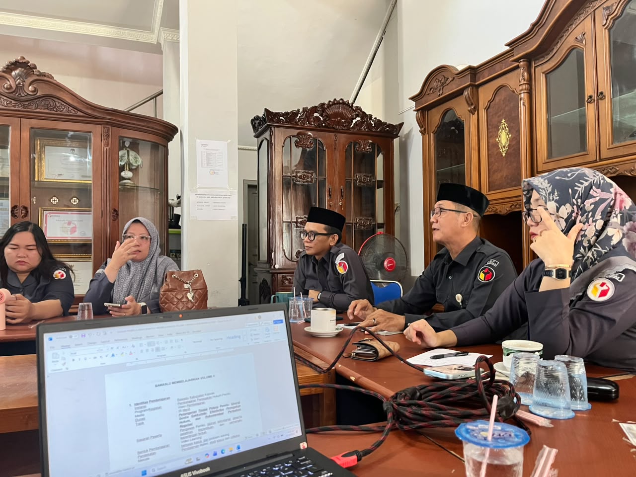 Rapat persiapan pembuatan video "Bawaslu Membelajarkan" Volume II