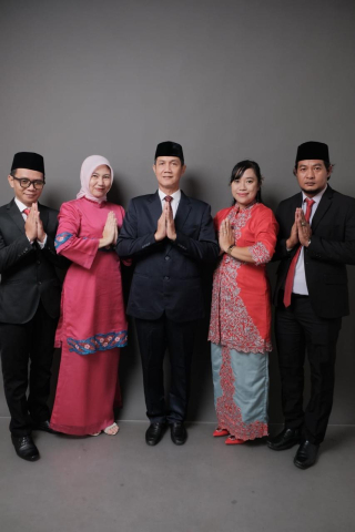 Ketua dan Anggota Komisioner Bawaslu Kabupaten Kapuas