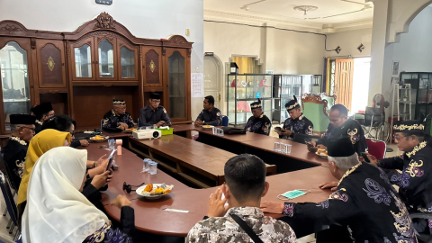 Penandatanganan MoU disaksikan langsung oleh Anggota FKUB Kapuas
