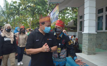 Selamat Datang  Bapak Abhan Ketua Bawaslu Rebuplik Indonesia di Kota Air