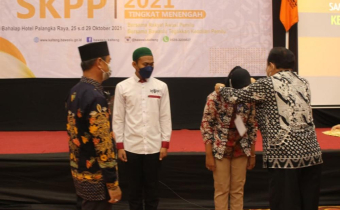 Anak Muda Simbol Pengawas Partisipatif, Abhan Buka SKPP Tingkat Menengah Provinsi Kalteng