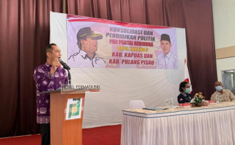 Bawaslu Kabupaten Kapuas Sosialisasikan Pengawasan Partisipatif Masyarakat 