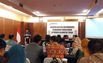 Fasilitasi dan Koordinasi Pelaksanaan Produk HukumÂ di Provinsi Kalimantan Tengah