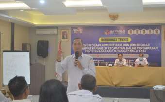 Iswahyudi: Peran Kepala Sekretariat Sangat Penting Bagi Panwaslu Kecamatan