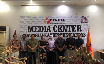 Bawaslu Kapuas bersama Direktorat Intelkam Polda Kalteng