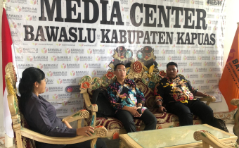 Kunjungan dari Komisi Informasi Provinsi Kalimantan Tengah ke Bawaslu Kab. Kapuas